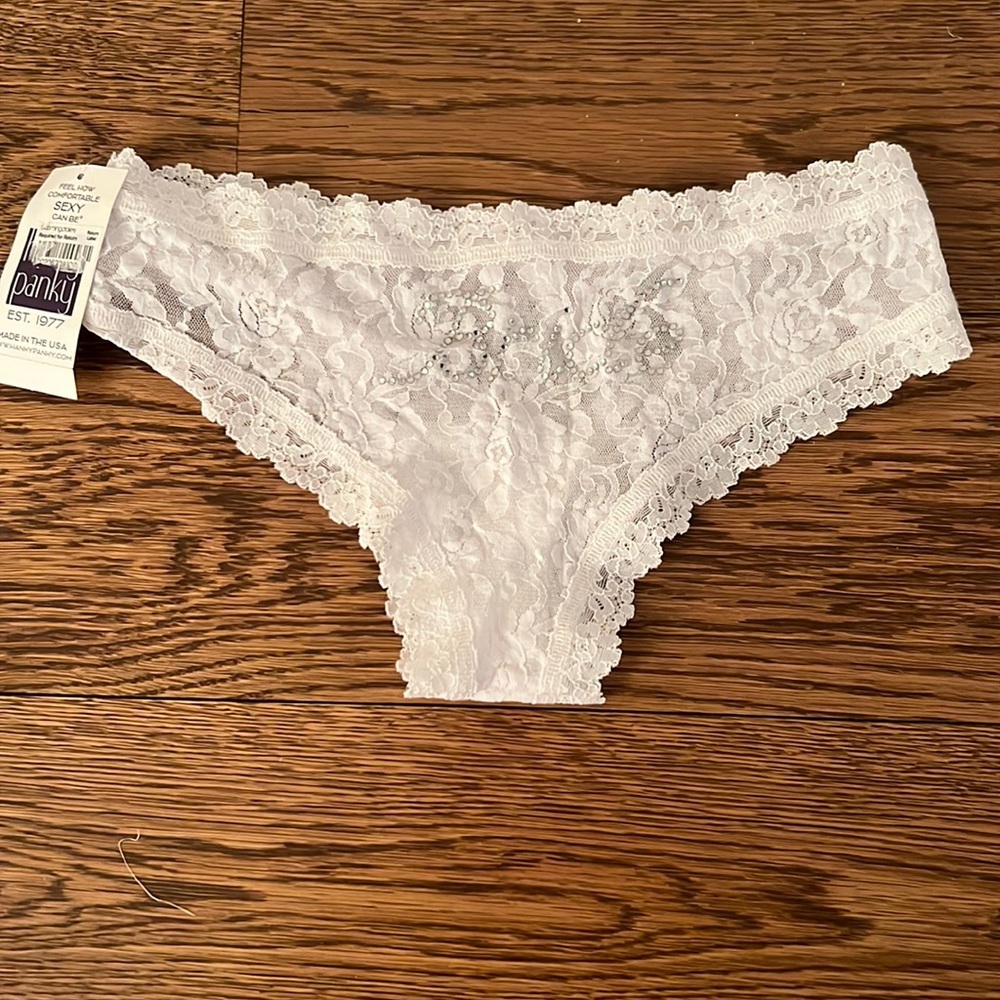 NWT Hanky Panky Bride Cheeky Hipster Small